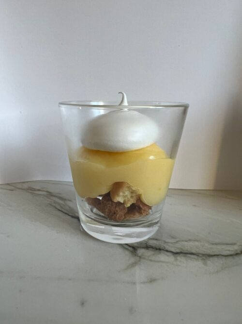 Tarte au citron déstructurée maison